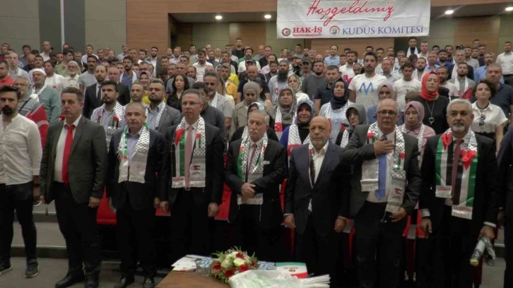 Mahmut Arslan: “Filistin’de vatansız kalmama mücadelesi bütün zorluklara rağmen devam ediyor”
