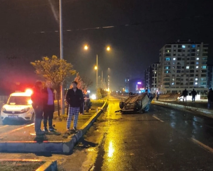 Malatya’da trafik kazası: 3 yaralı
