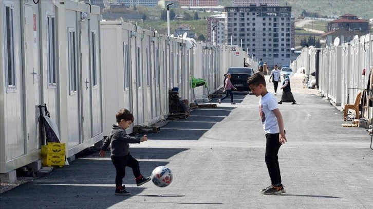 Malatya'daki konteyner kentlere 22 bin 684 depremzede yerleştirildi