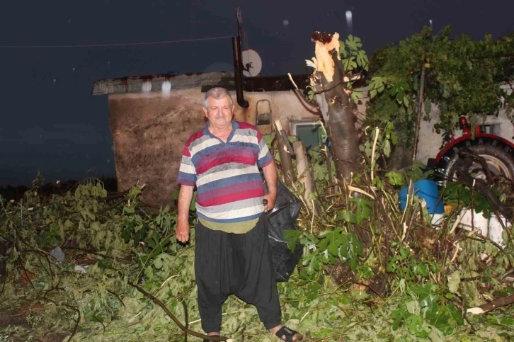 Manisa’da şiddetli yağış hayatı olumsuz etkiledi
