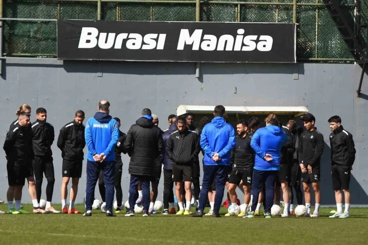 Manisa FK’da Eyüpspor hazırlıkları devam ediyor
