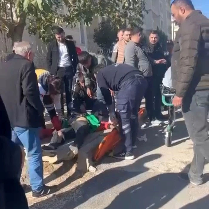 Mardin’de otomobil ile motosiklet çarpıştı: 2 yaralı
