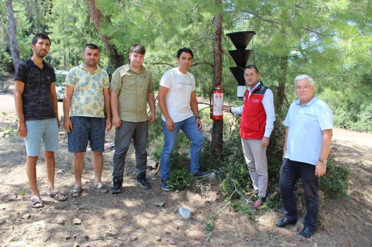 Marmaris’te arılık alanlarda yangın tedbirleri alındı
