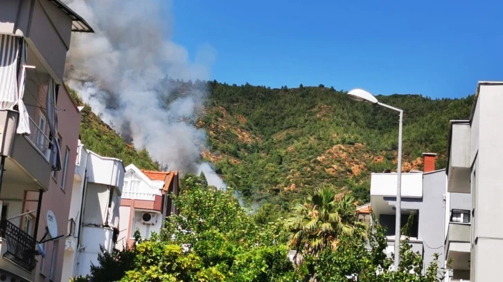 Marmaris’te orman yangını kontrol altına alındı
