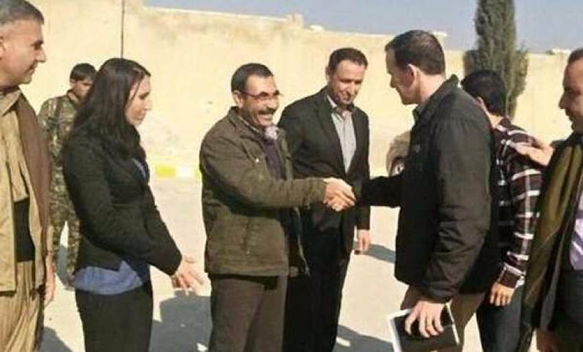 McGurk Kobani’yi ziyaret etti!