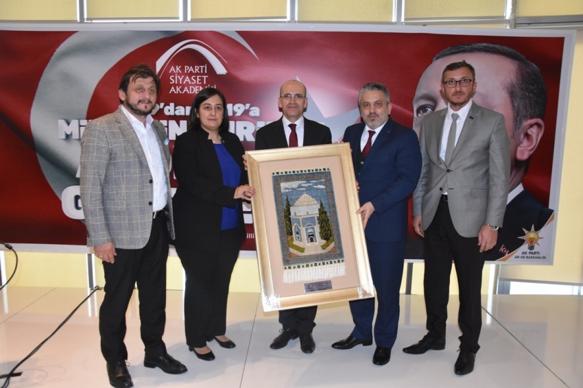 Mehmet Şimşek Bursa'da