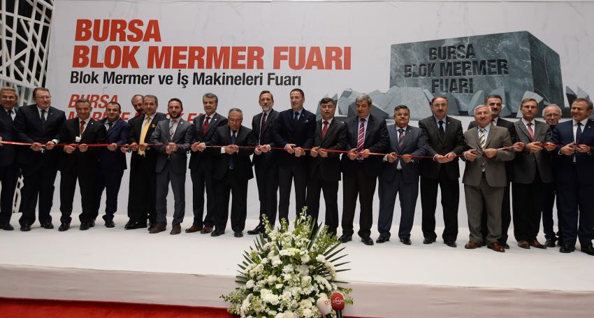 Bursa Blok Mermer Fuarı kapılarını açtı