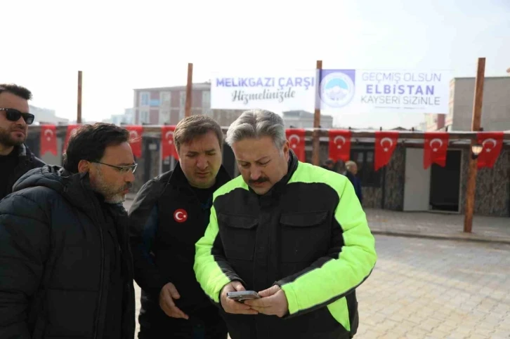 Melikgazi’nin Desteği İle Yapılan Elbistan Melikgazi Çarşı Hizmete Başladı
