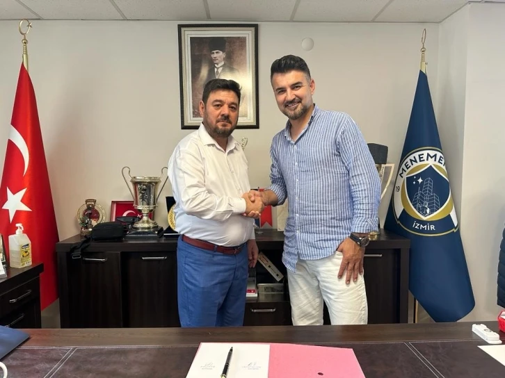 Menemen Futbol Kulübü Cenk Laleci ile 3 yıllığına anlaştı
