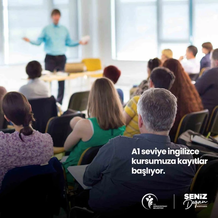 Merkezefendi’de İngilizce kurs kayıtları başlıyor
