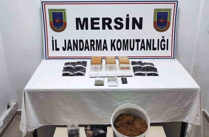 Mersin’de kaçak makaron operasyonu: 2 gözaltı
