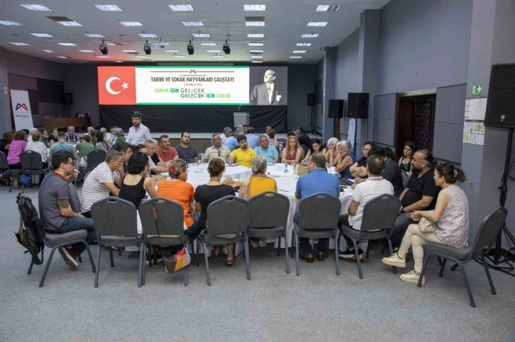 Mersin’de ’Tarım ve Sokak Hayvanları Çalıştayı’ düzenlendi
