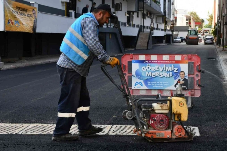 MESKİ, çalışmalarda tahrip olan yolları onarıyor
