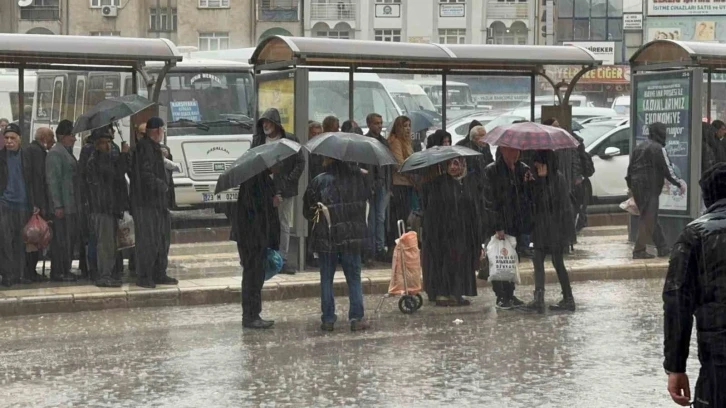 Meteorolojiden sağanak uyarısı