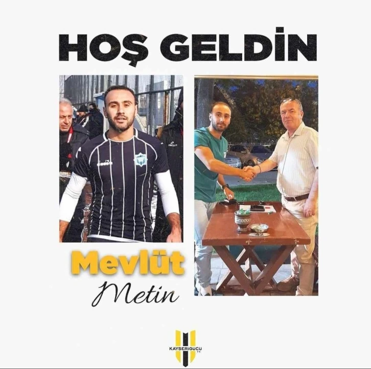 Mevlüt Metin, Kayserigücü’nde
