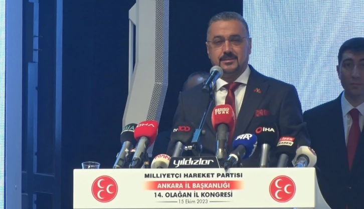 MHP Ankara İl Başkanlığında Alparslan Doğan güven tazeledi
