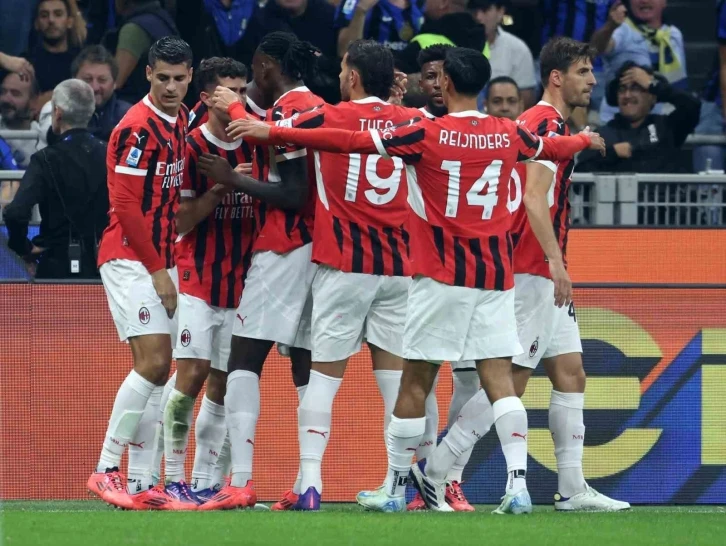 Milano derbisinde kazanan Milan
