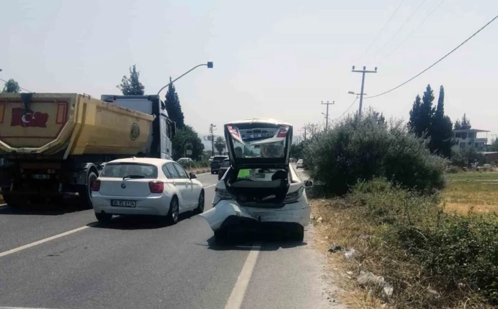 Milas-Bodrum yolunda kaza: 2 yaralı
