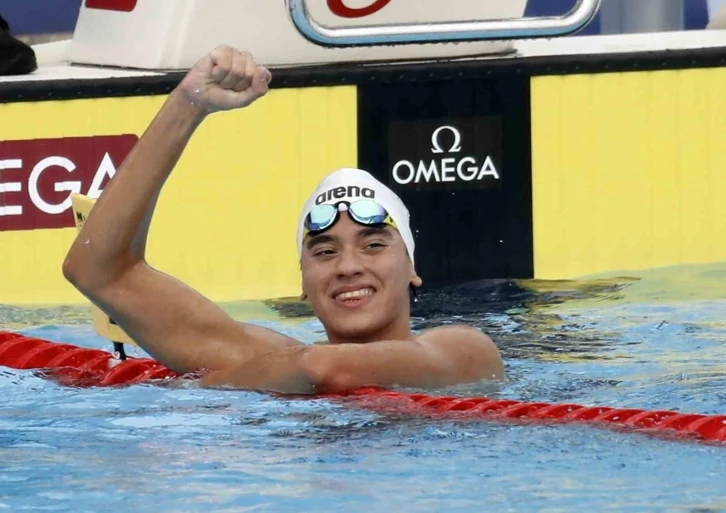 Milli yüzücü Kuzey Tunçelli, Avrupa Gençler Şampiyonası’nda finale yükseldi