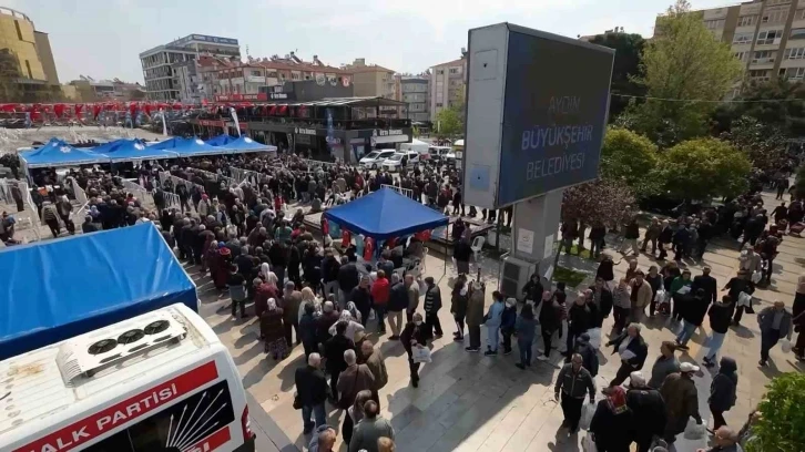 Miting gibi fide dağıtımı
