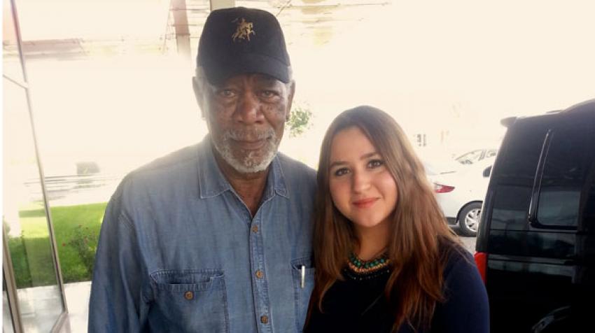 Holywood yıldızı Morgan Freeman Türkiye'de