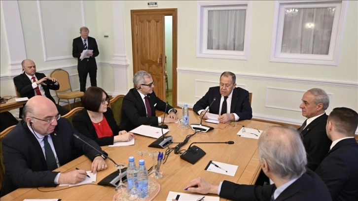 Moskova'daki Suriye konulu toplantıdan 