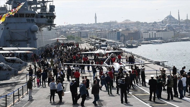 MSB: TCG Anadolu, planlı bir tatbikata katılmak üzere İzmir'den ayrılıyor