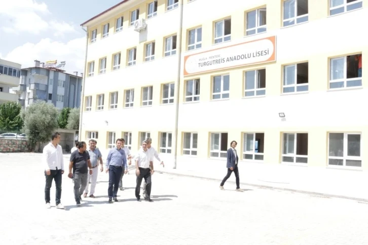 Muğla Turgutreis Anadolu Lisesi yeni görünümüne kavuştu
