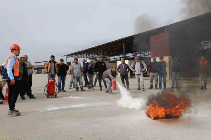 Nazilli Belediyesi personellerine Acil Durum Eğitimi verildi
