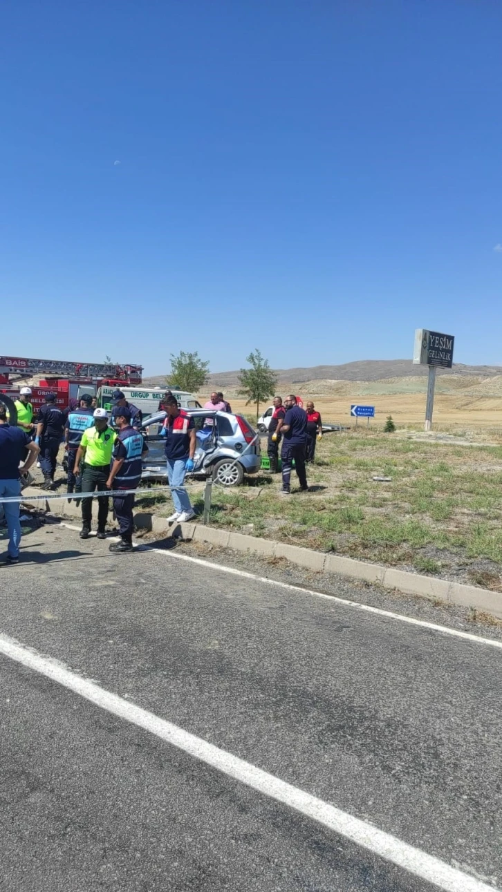 Nevşehir’de trafik kazası: 1 ölü, 4 yaralı
