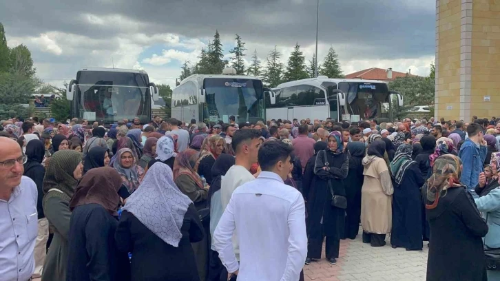 Niğde’de 160 hacı dualarla uğurlandı
