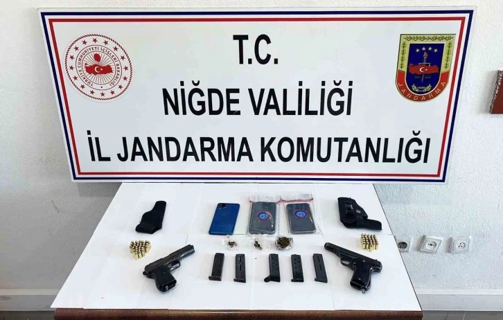 Niğde’de uyuşturucu operasyonu: 4 gözaltı
