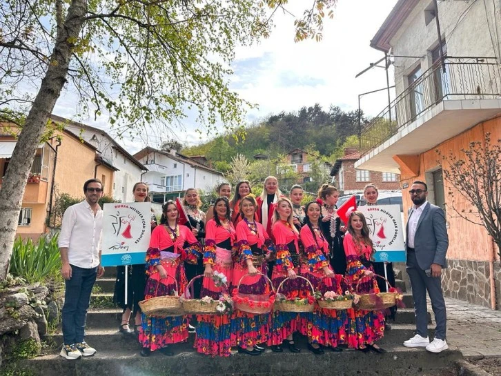 Nilüfer Belediyesi Halk Dansları Topluluğu Bulgaristan’da gönülleri fethetti