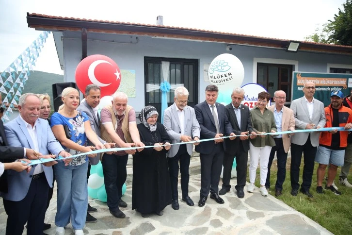 Nilüfer Üçpınar’daki eski köy okulu konuk evi oldu