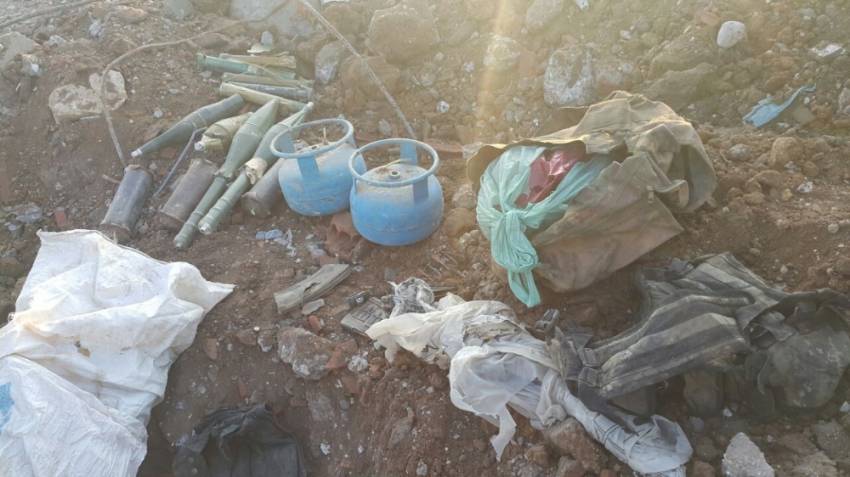 Nusaybin’de mühimmat bulundu