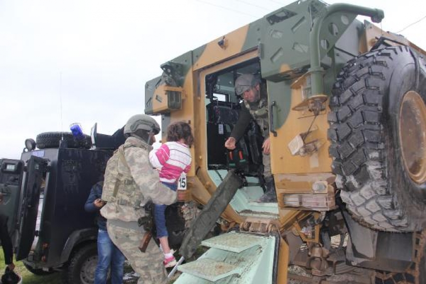 Nusaybin'de  5 kişilik aile tahliye edildi