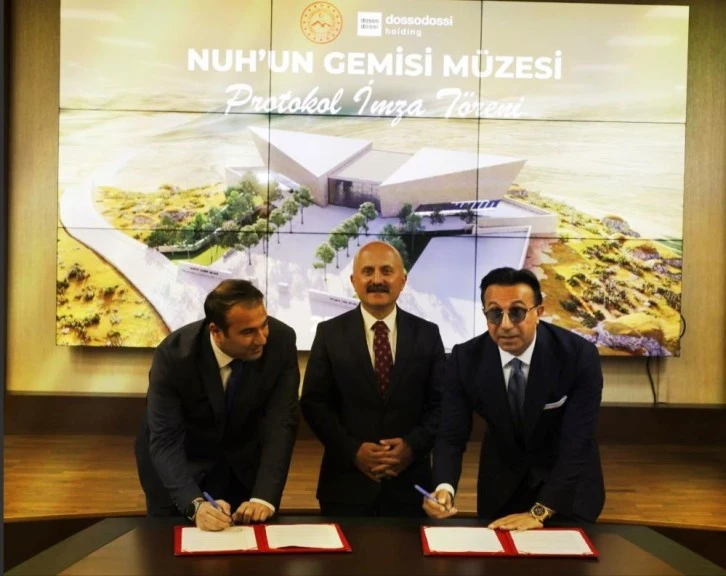 Nuh’un Gemisi Müzesi için imzalar atıldı