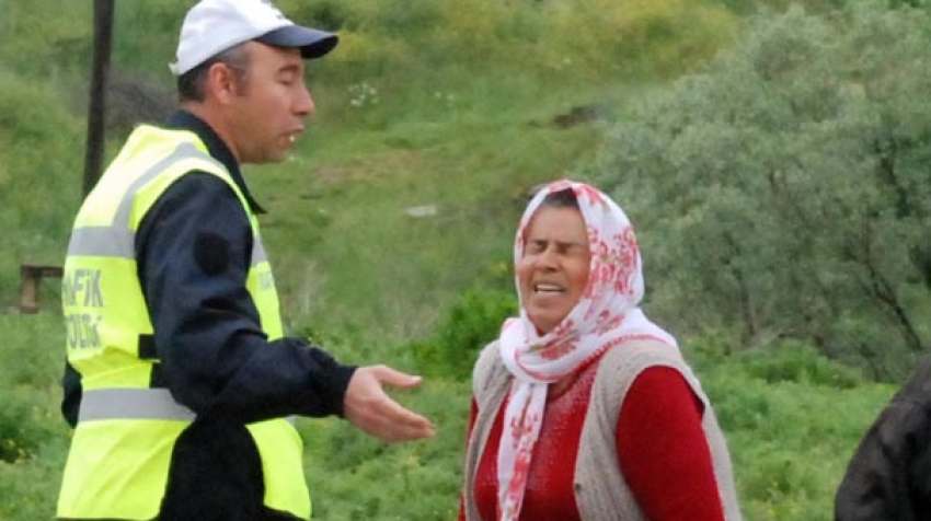 Oğlunun kaza yaptığı aracı görünce...