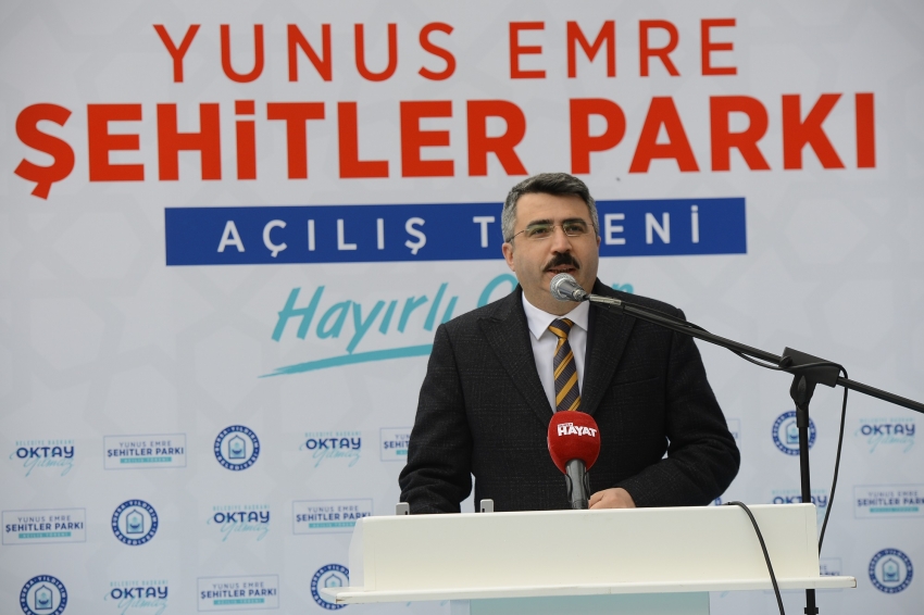  ‘Şehitler Parkı’ hizmete açıldı