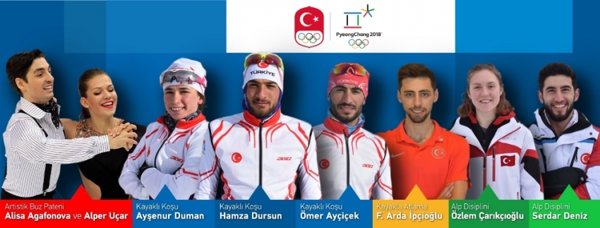 Kış Olimpiyatlarında Türkiye’yi temsil edecekler