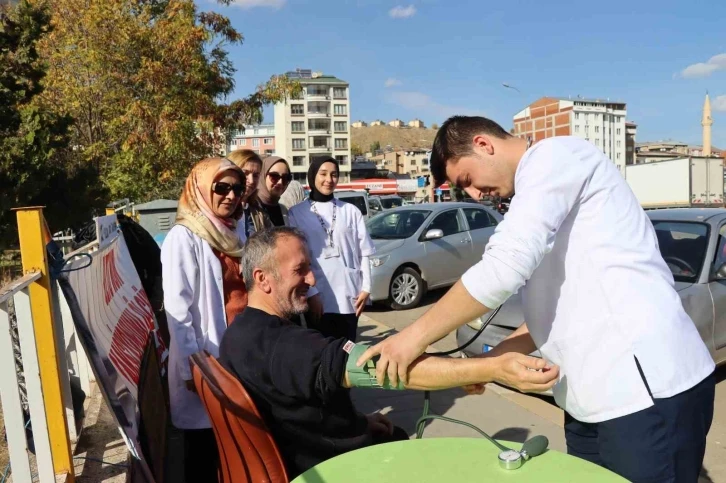 Oltu’nun tansiyonunu ölçtüler
