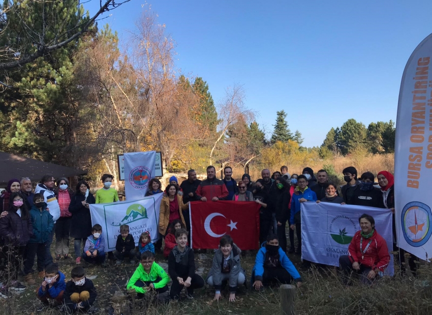 Osmangazi Doğa Sporları Akademisinde oryantiring eğitimi