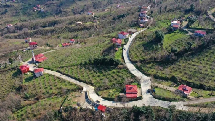 Ordu’da beton yol ağı genişliyor
