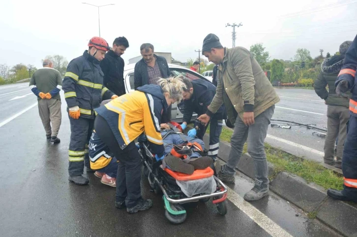 Ordu’da trafik kazası: 2 yaralı
