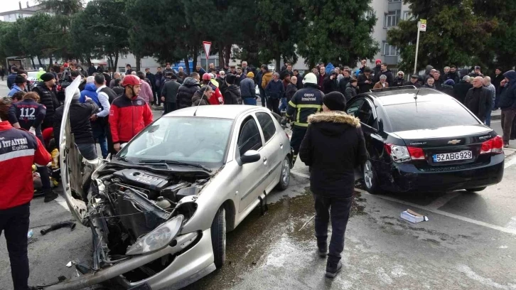 Ordu’da trafik kazası: 2 yaralı
