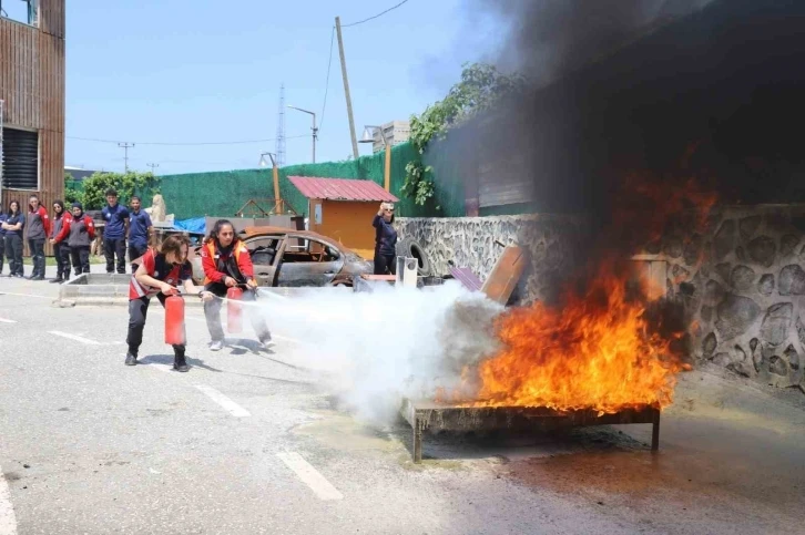 Ordu İtfaiyesi, geleceğin itfaiyecilerini yetiştiriyor
