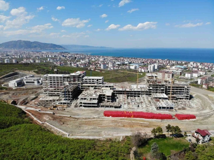 Ordu Şehir Hastanesi’nin yüzde 85’i tamamlandı
