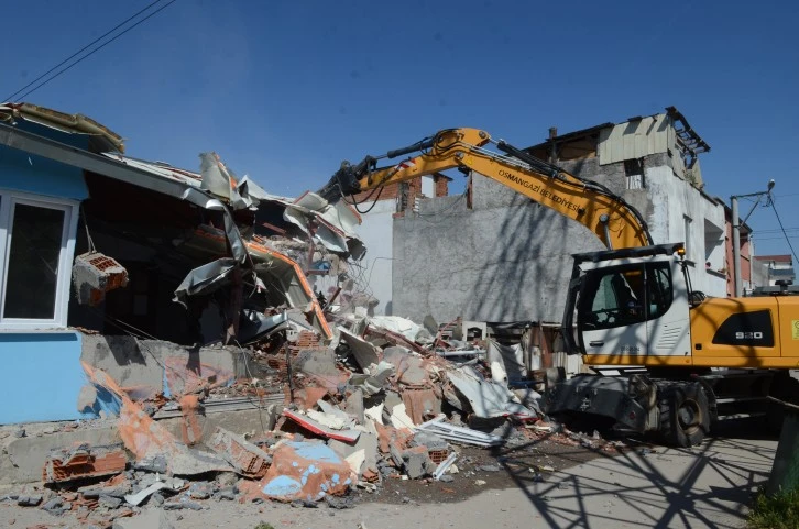 Osmangazi Belediyesi'nden kaçak yapılaşmaya karşı mücadele 