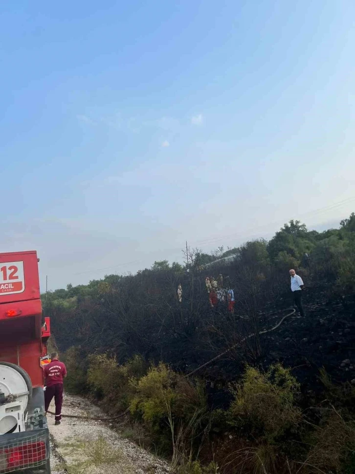 Osmaniye’de ormanlık alanda çıkan yangın söndürüldü
