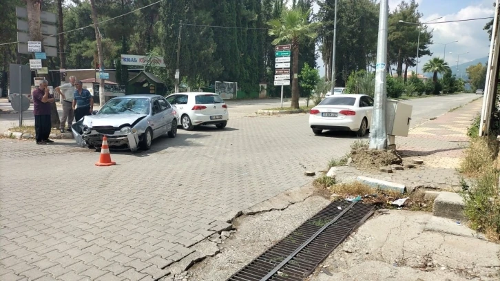 Osmaniye’de trafik kazası: 1 yaralı
